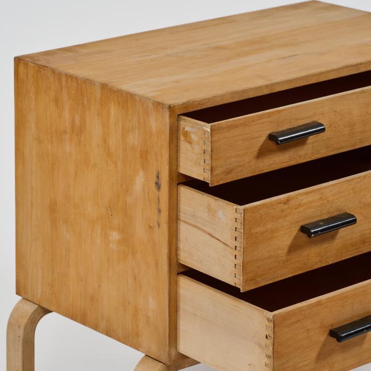Bild 3 zu Objekt, Kommode, um 1935 (Entwurf), Alvar Aalto, Huonekalu-ja Rakennusty&ouml;tehdas Oy, Turku, 183A 175