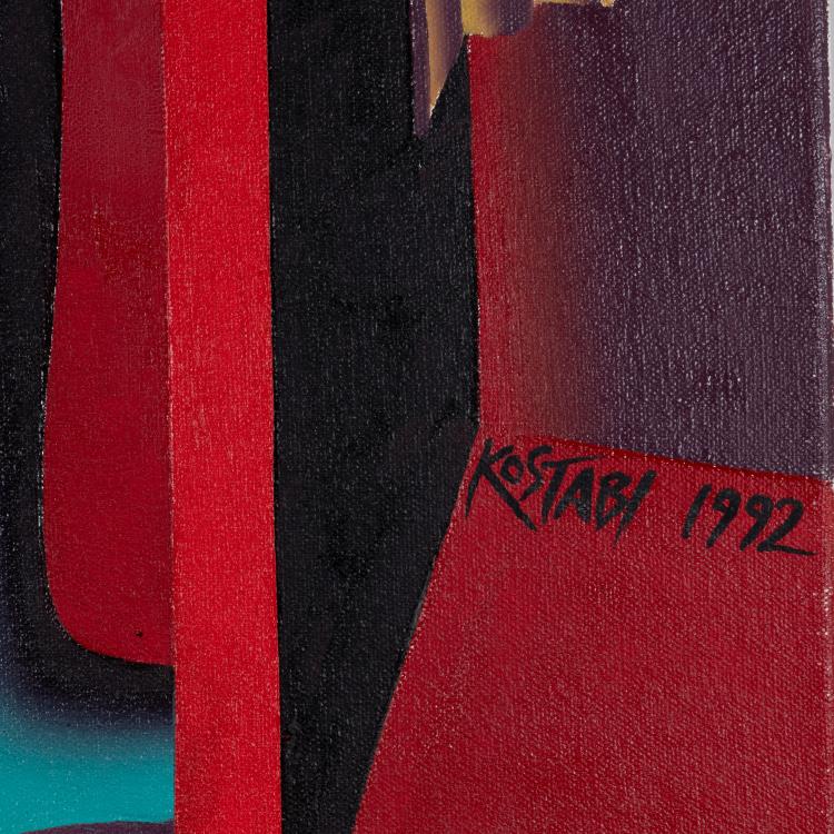 Bild 1 zu Objekt, 'SEE YOU TOMORROW', 1992, Mark Kostabi, 183C 880