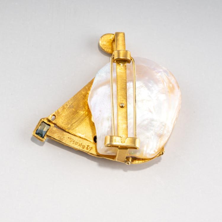 Bild 1 zu Objekt, Unique brooch, 1989, Hans-Leo Peters, 