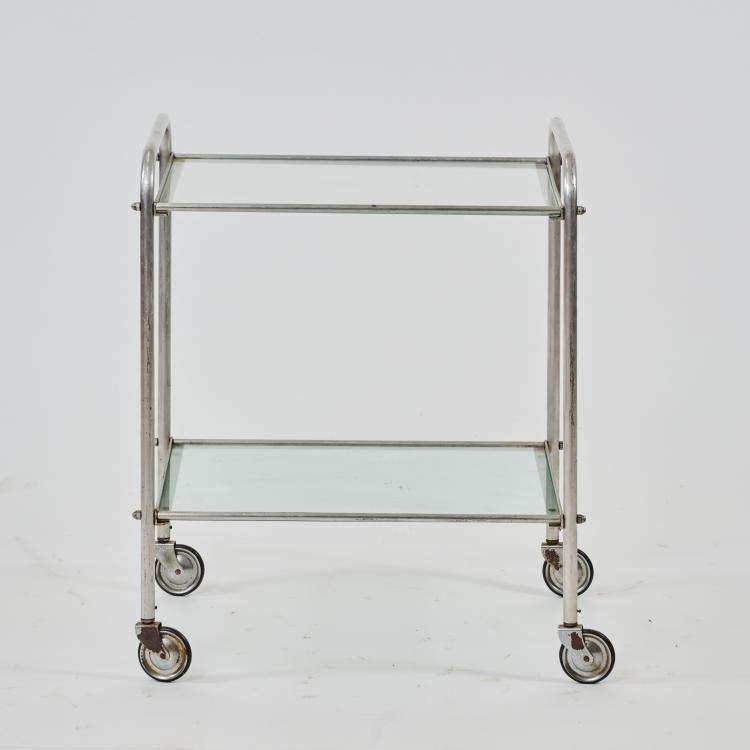 Bild 1 zu Objekt, Teewagen, 1930er Jahre (Entwurf), Frankreich / France  (zugeschrieben) / (attributed), 183A 161