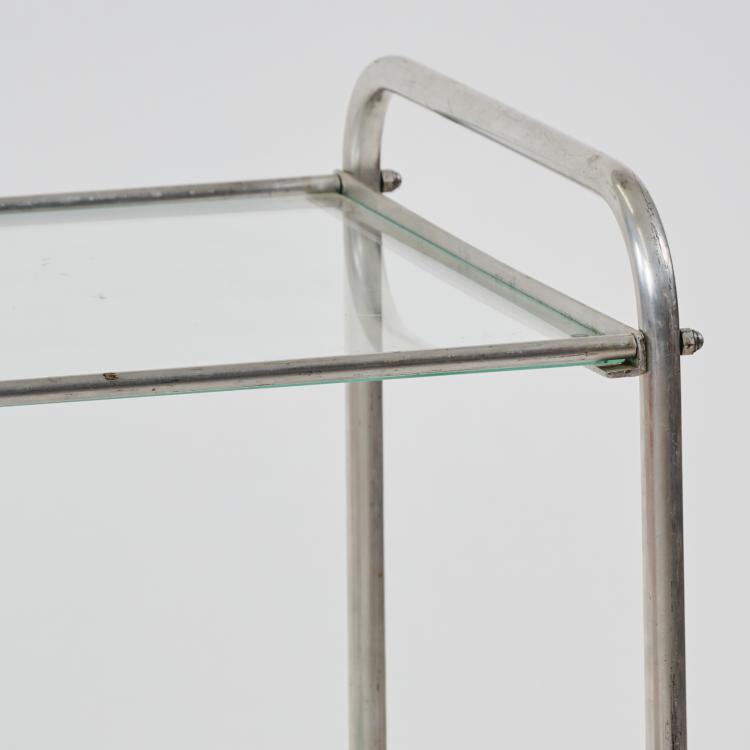 Bild 2 zu Objekt, Teewagen, 1930er Jahre (Entwurf), Frankreich / France  (zugeschrieben) / (attributed), 183A 161