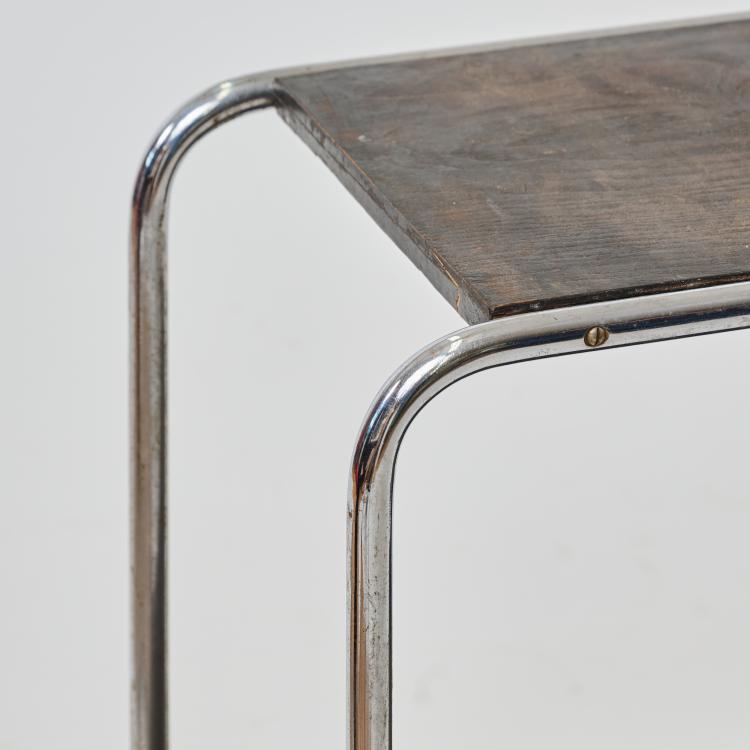 Bild 2 zu Objekt, 'B 22' - variant sidetable/ shelf table, 1930/31 (design), Marcel Breuer, Thonet, Frankenberg, 183A 162