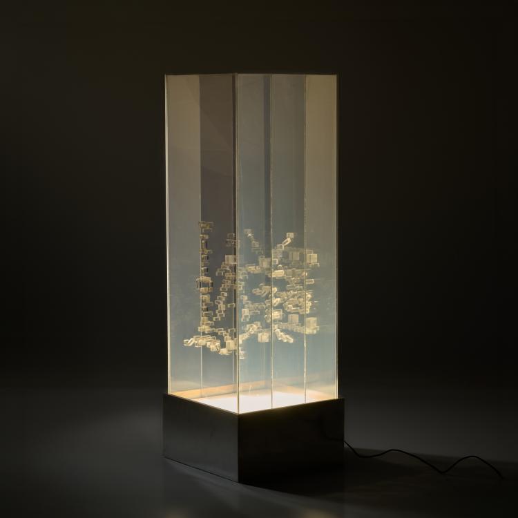 Hauptbild zu Objekt, Lichtskulptur, 1972 (Entwurf), Bruno di Bello, Di Bello, Bruno, Italien / Italy, 183A 452