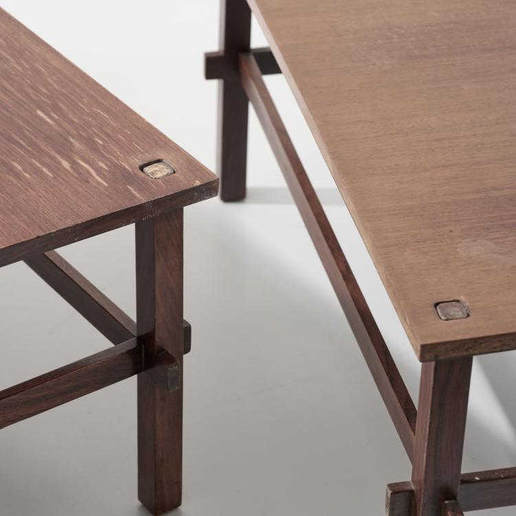 Bild 2 zu Objekt, Zwei Beistelltische 'Gio' - '740', 1957 (Entwurf), Gianfranco Frattini, Cassina, Mailand / Milan, 183A 294