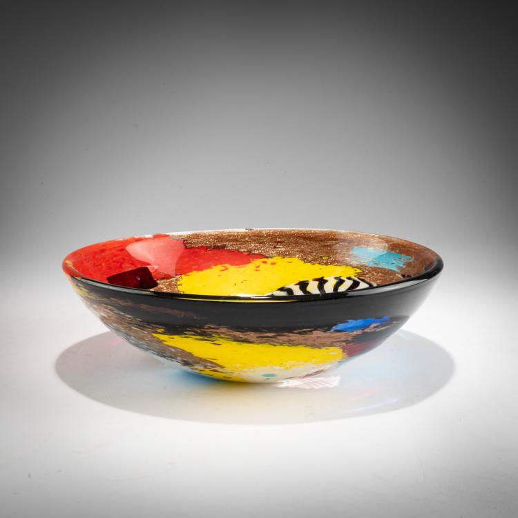 Bild 1 zu Objekt, Large 'Oriente' bowl, c. 1954, Dino Martens, Toso, Aureliano, Murano, 