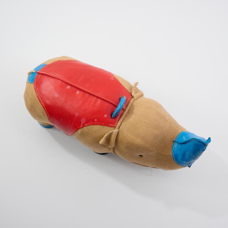 Bild 2 zu Objekt, Therapeutisches Spielzeug 'Nashorn', 1968 (Entwurf), Renate M&uuml;ller, H. Josef Leven KG, Sonneberg, 183A 510