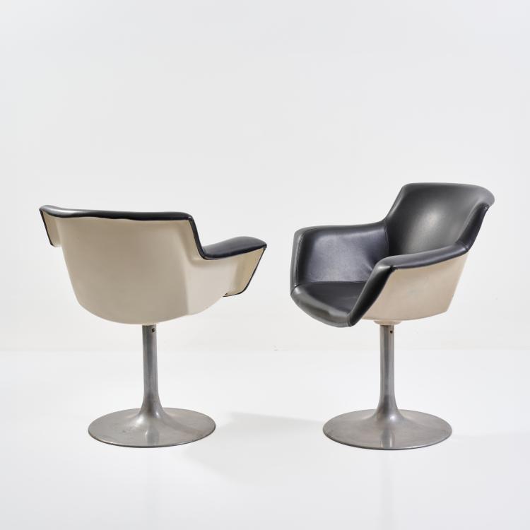 Bild 2 zu Objekt, Zwei Armlehnst&uuml;hle 'P25', 1960er Jahre (Entwurf), Gastone Rinaldi, Rima, Padua, 183A 378