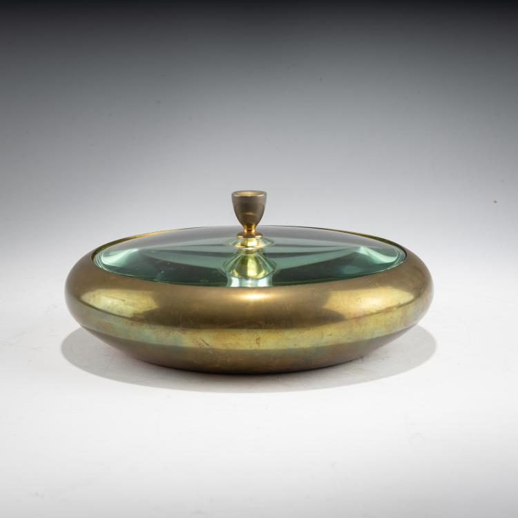 Bild 1 zu Objekt, Deckeldose, um 1938 (Entwurf), Pietro Chiesa, Fontana Arte, Mailand, 183A 47