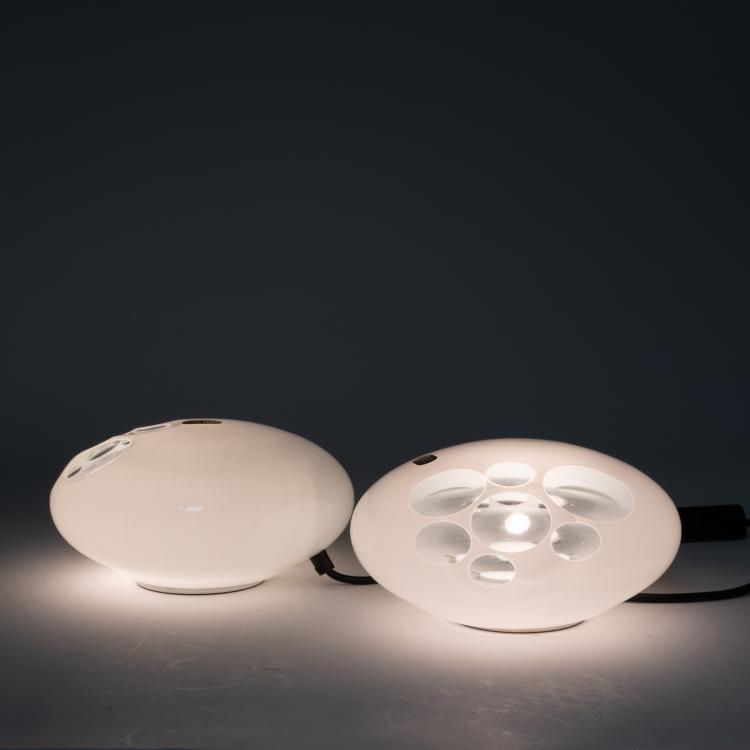 Bild 2 zu Objekt, Zwei Tischleuchten 'LT356', 1970er Jahre (Entwurf), Aldo Nason, A. V. Mazzega, Murano, 183A 456