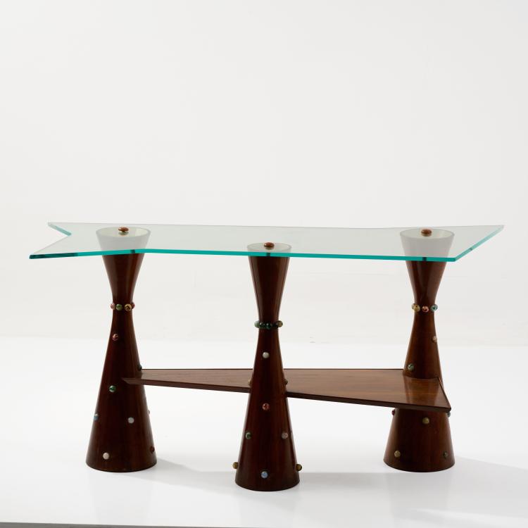 Bild 1 zu Objekt, Beistelltisch, 1950er Jahre (Entwurf), Mino Lusignoli, Italien / Italy, 183A 292
