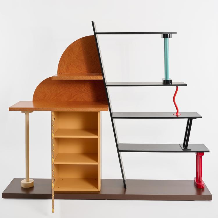 Bild 3 zu Objekt, Regal / Raumteiler 'Malabar', 1982 (Entwurf), Ettore Sottsass, Memphis, Mailand / Milan, 183A 565