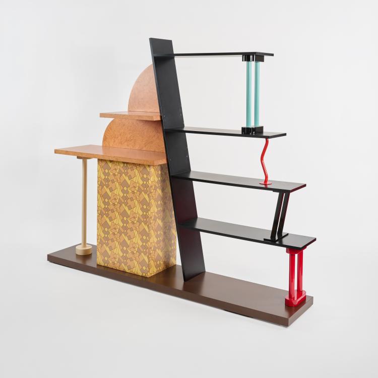 Bild 4 zu Objekt, Regal / Raumteiler 'Malabar', 1982 (Entwurf), Ettore Sottsass, Memphis, Mailand / Milan, 183A 565