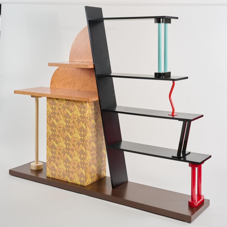Bild 5 zu Objekt, Regal / Raumteiler 'Malabar', 1982 (Entwurf), Ettore Sottsass, Memphis, Mailand / Milan, 183A 565
