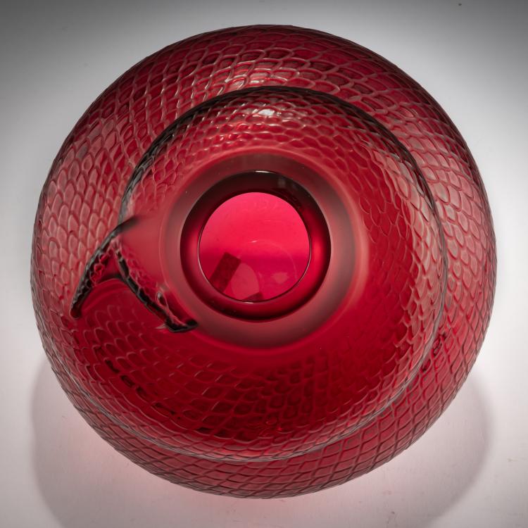 Bild 1 zu Objekt, Vase 'Serpents', 1924 (Entwurf), Ren&eacute; Lalique, Lalique, Wingen-sur-Moder, 183A 37