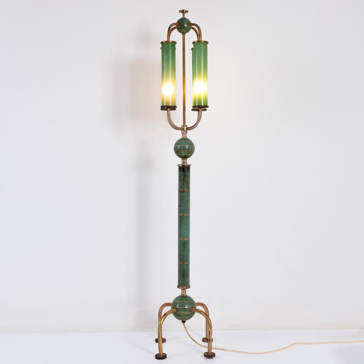Bild 1 zu Objekt, 'Ikora' floor lamp, 1929, Paul Haustein, WMF, 