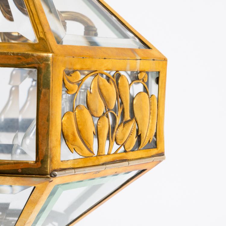 Bild 6 zu Objekt, Deckenleuchte, um 1910-19, Josef Hoffmann,Josef Berger, Wiener Werkst&auml;tte, 