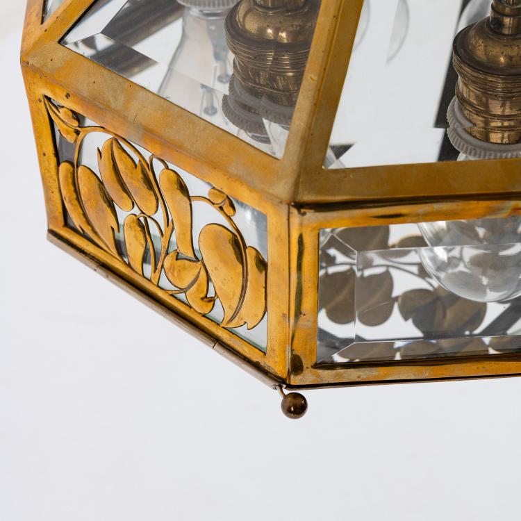 Bild 11 zu Objekt, Deckenleuchte, um 1910-19, Josef Hoffmann,Josef Berger, Wiener Werkst&auml;tte, 