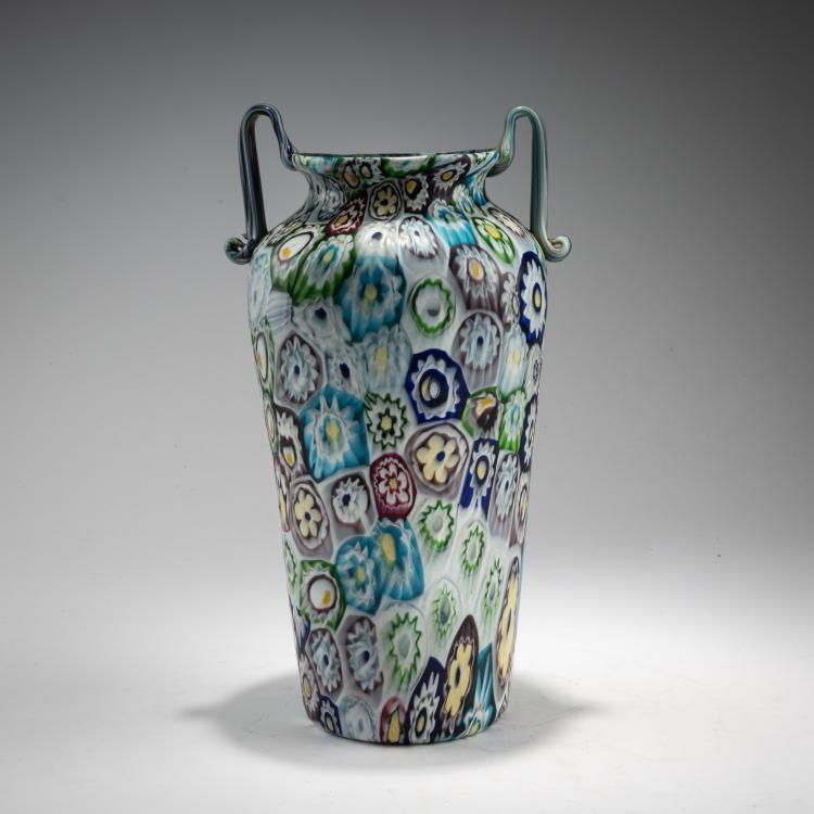 Hauptbild zu Objekt, Vase 'Millefiori', um 1903, Toso, Fratelli, Murano, 183B 668