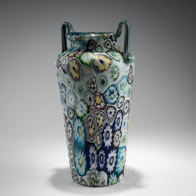 Bild 1 zu Objekt, Vase 'Millefiori', um 1903, Toso, Fratelli, Murano, 183B 668