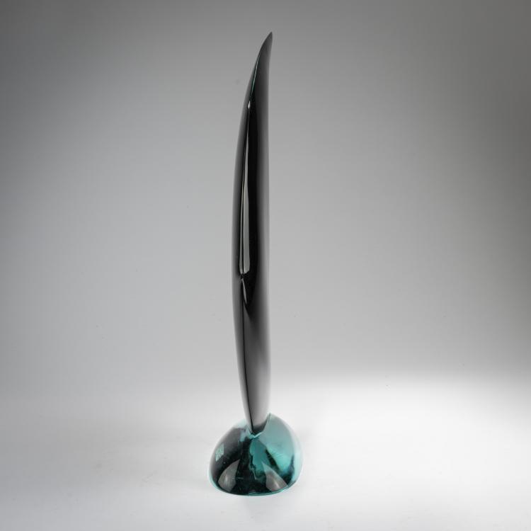 Bild 2 zu Objekt, 'Sommerso Grigio Aquamarina' fish, c. 1964, Mario Pinzoni, Seguso Vetri d'Arte, Murano, 183B 784
