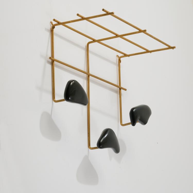 Bild 1 zu Objekt, Garderobe, um 1955 (Entwurf), Georges Jouve, Marcel Asselbur, Frankreich / France, 183A 276