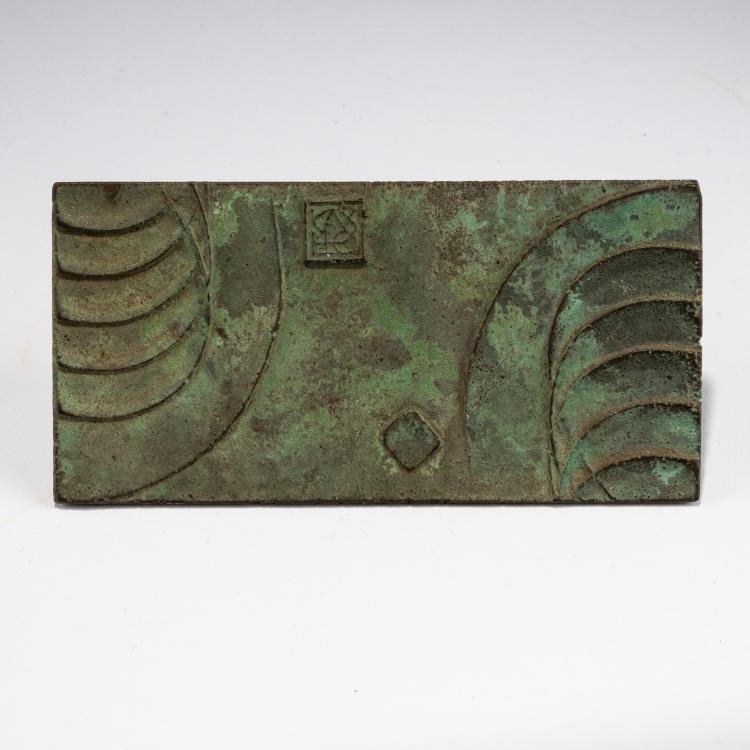 Hauptbild zu Objekt, Relief, 1960er Jahre (Entwurf), Paolo Soleri, Cosanti , Italien / Italy, 183A 511
