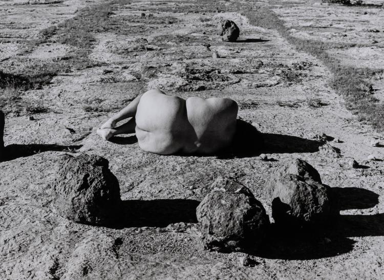 Hauptbild zu Objekt, 2 photographs #12 and #13 from the series 'Nature Self-Portrait', 1996, Laura Aguillar, 