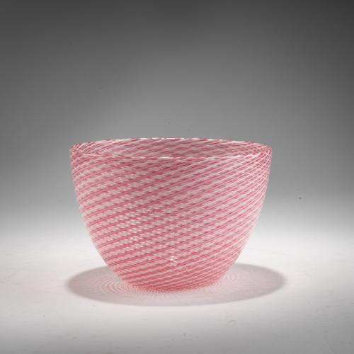 Schale 'A reticello', um 1950