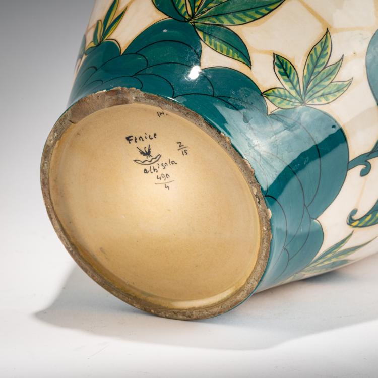 Bild 3 zu Objekt, Vase mit stilisiertem Vogel, 1930er Jahre, La Fenice, Albisola, 183A 59
