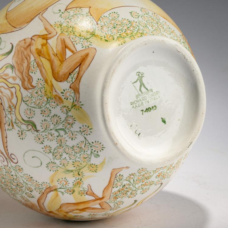 Bild 3 zu Objekt, Henkelvase 'Pensa a te', 1960er Jahre (Entwurf), Richard Ginori, San Cristoforo, 183A 66