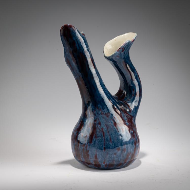 Bild 1 zu Objekt, Doppelhalsvase, 1960er Jahre (Entwurf), Giovanni Gariboldi, Richard Ginori, San Cristoforo, 183A 65