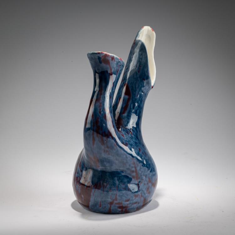Bild 2 zu Objekt, Doppelhalsvase, 1960er Jahre (Entwurf), Giovanni Gariboldi, Richard Ginori, San Cristoforo, 183A 65