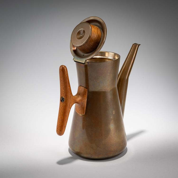 Bild 2 zu Objekt, 'TW 163&ndash;164' coffee pot, 1961 (design), Tapio Wirkkala, Hopeakeskus Oy, H&auml;meenlinna, 183A 99