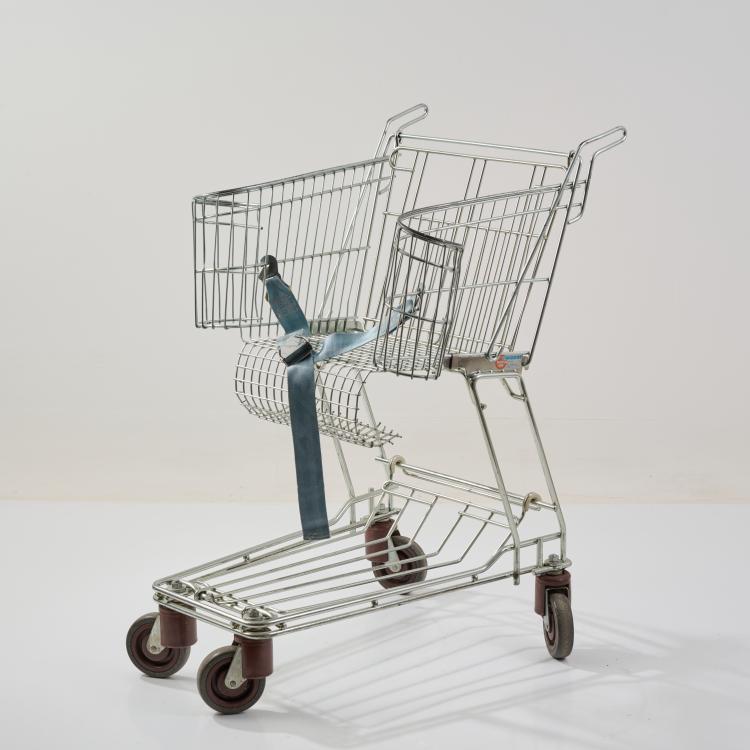 Hauptbild zu Objekt, Prototyp / Vorserienentwurf Sitzobjekt 'Consumer's Rest', 1983 (Entwurf), Frank Schreiner - Stiletto, Stiletto; Schreiner, Frank, 183A 563
