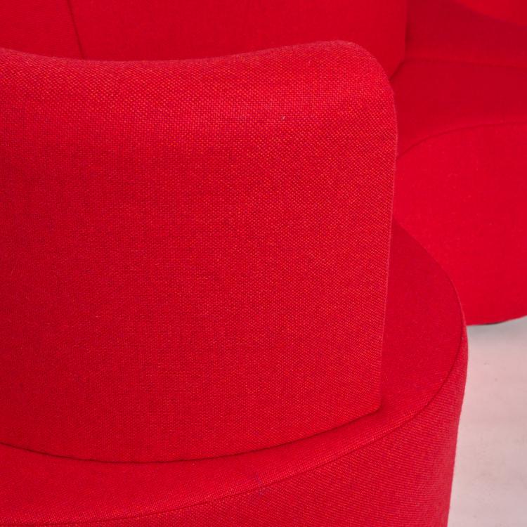 Bild 6 zu Objekt, F&uuml;nfteilige Sofalandschaft 'Kleeblatt', 1969 (Entwurf), Verner Panton, Verpan, Kopenhagen / Copenhagen, 183A 331