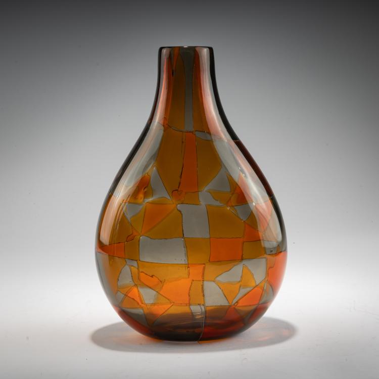 Hauptbild zu Objekt, 'Intarsio' vase, 1961-1963, Ercole Barovier, Barovier & Toso, Murano, 