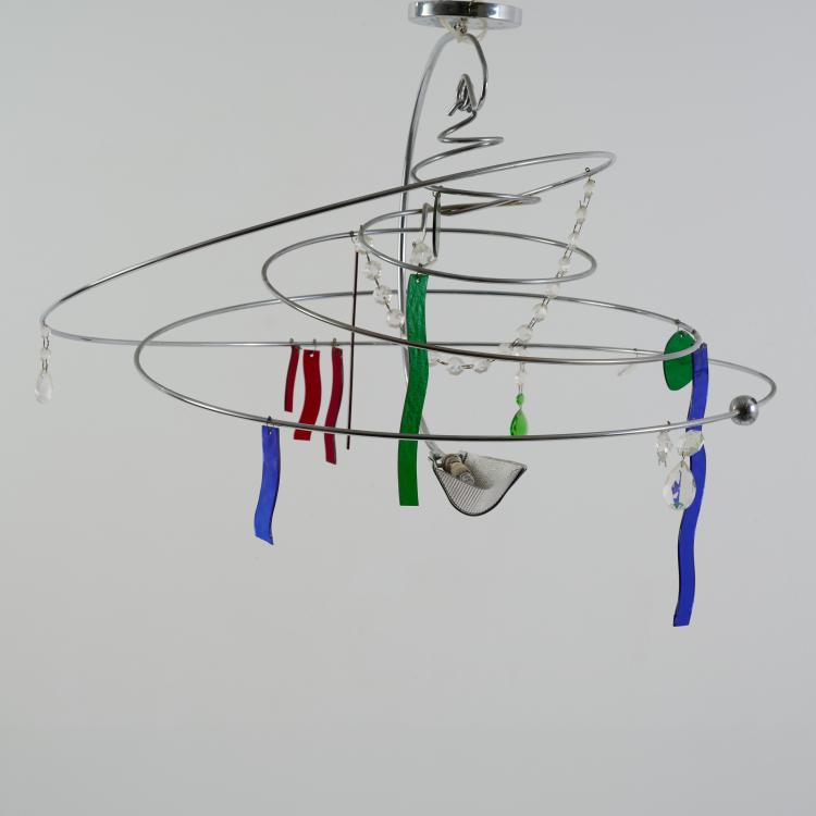 Bild 1 zu Objekt, Deckenleuchte 'Ilione Melissa Sibilla', 1991 (Entwurf), Toni Cordero, Artemide, Mailand / Milan, 183A 608