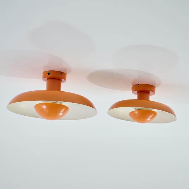 Bild 2 zu Objekt, Zwei Deckenleuchten, um 1960, Piet Hein, Lyfa, Kopenhagen, 183A 387
