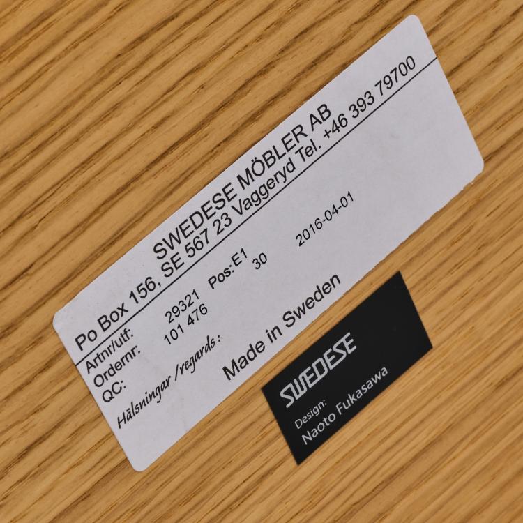 Bild 5 zu Objekt, Zwei Sitzb&auml;nke, ein Hocker und ein Sofatisch 'Log', 2006 (Entwurf), Naoto Fukasawa, Swedese, Vaggaryd, 183A 656