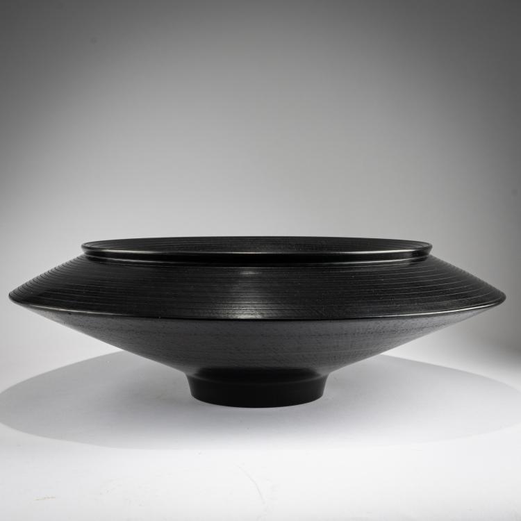 Bild 1 zu Objekt, Unikat-Gef&auml;&szlig; 'Schwarzkeramik', 2011 (Entwurf), Andr&eacute; von Mertens, von Martens, Andr&eacute;, 183A 94
