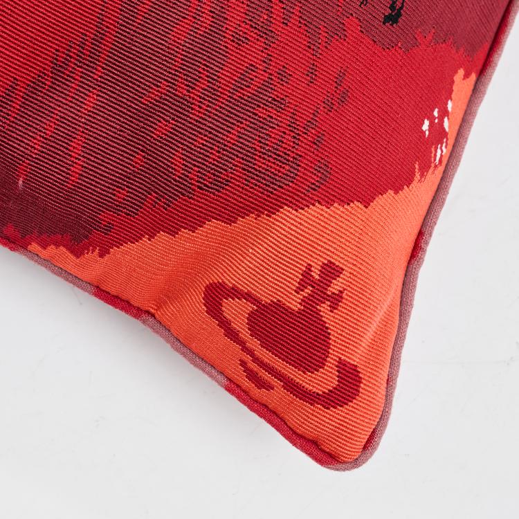 Bild 1 zu Objekt, Kissen 'Mouth Red', 2005 (Entwurf), Vivienne Westwood, The Rug Company, London, 183A 542