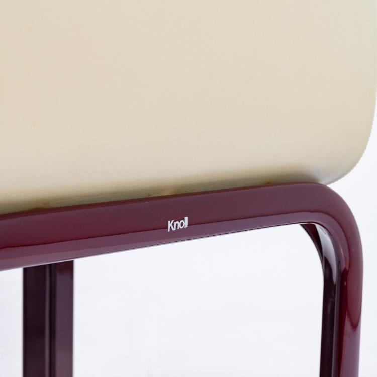 Bild 13 zu Objekt, Sechs St&uuml;hle '54' und ein Tisch '54', 1976 (Entwurf), Gae Aulenti, Knoll International, New York, 183A 484