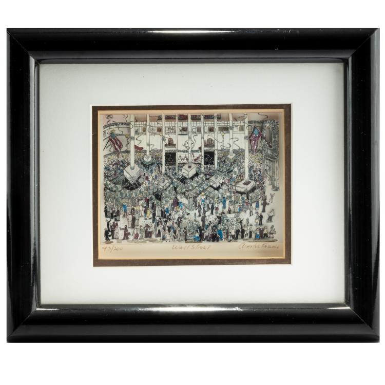 Bild 1 zu Objekt, 'Wall Street', 1990er Jahre, Charles Fazzino, 183C 951