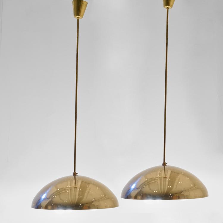 Bild 4 zu Objekt, Zwei Deckenleuchten, 1940er Jahre (Entwurf), Paavo Tynell, Taito Oy, Helsinki, 183A 198