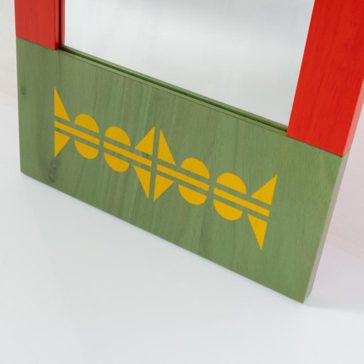 Bild 1 zu Objekt, Wandspiegel 'Nihoa' aus der 'Easy Home' Kollektion, 1995 (Entwurf), Alessandro Mendini, Memphis, Mailand / Milan, 183A 628