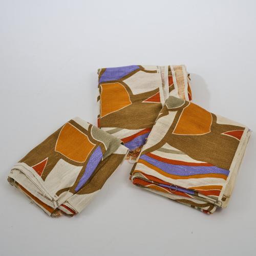 Drei Gardinenschals 'Enko', 1970er Jahre (Entwurf)