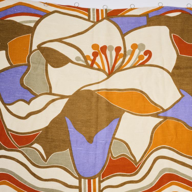 Bild 7 zu Objekt, Drei Gardinenschals 'Enko', 1970er Jahre (Entwurf), Wolf Bauer, Intair, Hamburg, 183A 505