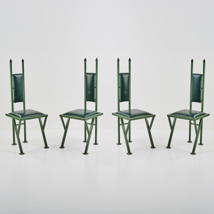 Hauptbild zu Objekt, Vier St&uuml;hle, 1995 (Entwurf), Profil Design, Deutschland / Germany, 183A 617