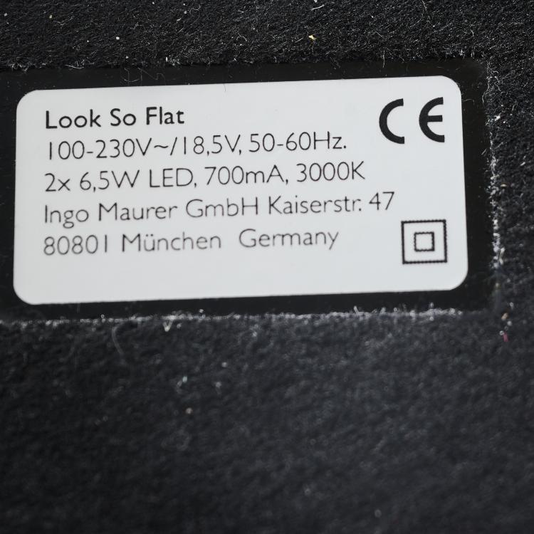 Bild 6 zu Objekt, Tischleuchte 'looksoflat', 2010 (Entwurf), Ingo Maurer, M&uuml;nchen / Munich, 183A 220