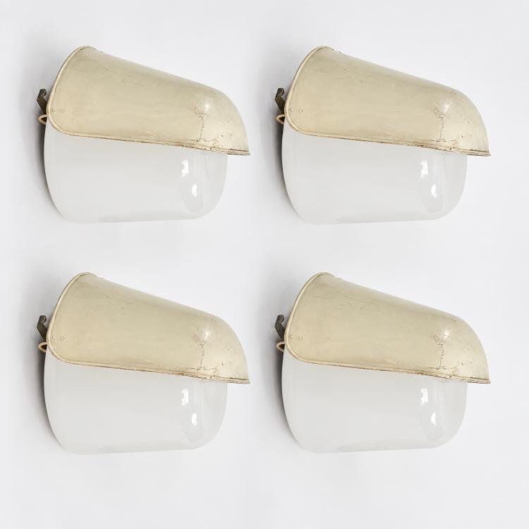 Hauptbild zu Objekt, Four wall/ceiling lights, 1930s/40s (design), Lisa Johansson-Pape, Stockmann Orno Oy, Kerava, 183A 155